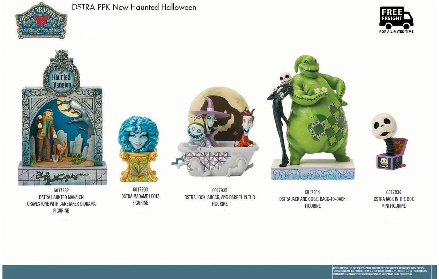 Jim Shore Disney Haunted Halloween Bundle - 2026 - Country N More Gifts