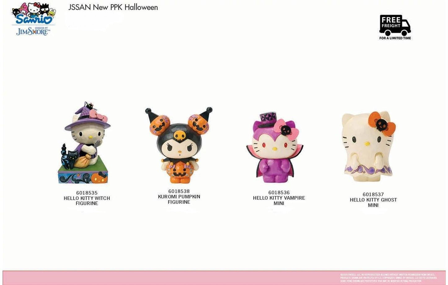 Jim Shore Sanrio Halloween Bundle - 2026 - Country N More Gifts