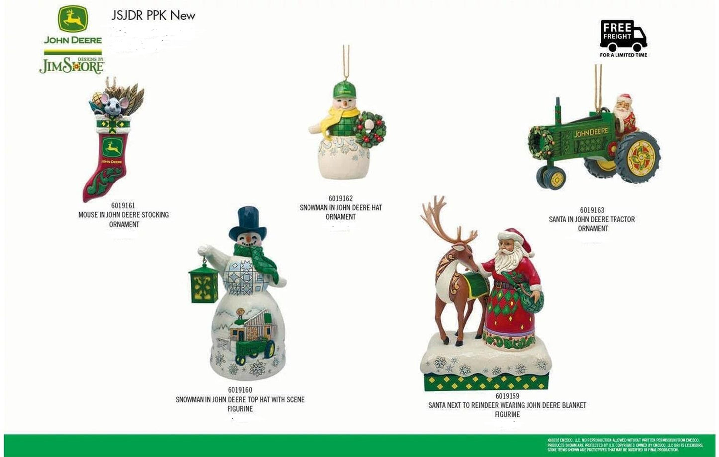 Jim Shore John Deere Holiday Bundle - 2026 - Country N More Gifts