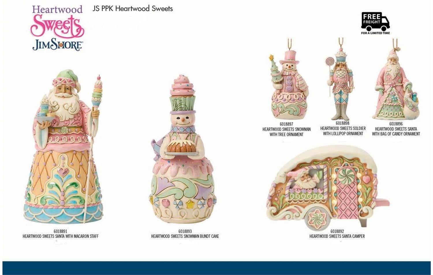 Jim Shore Heartwood Sweets Bundle - 2026 - Country N More Gifts