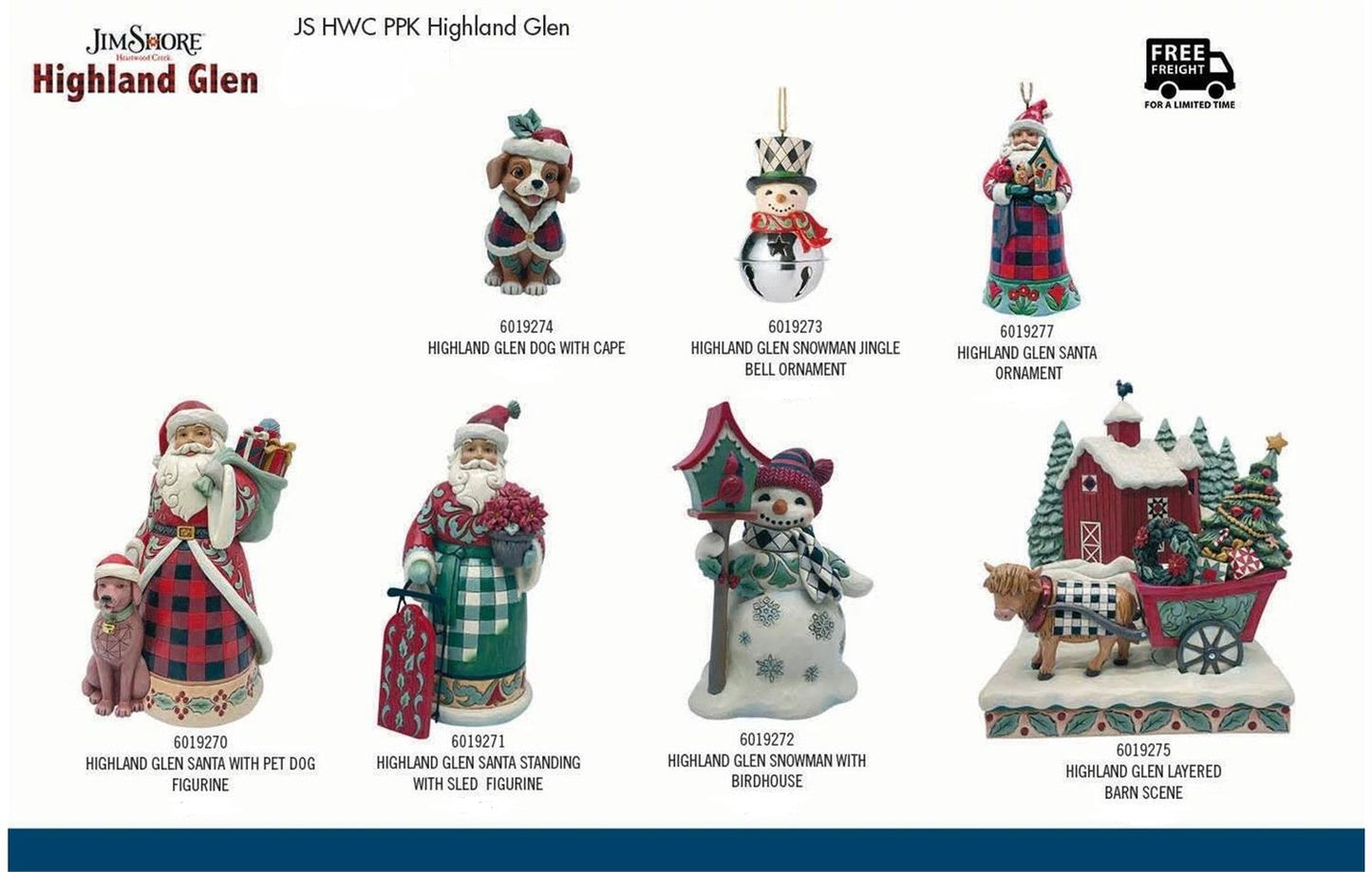 Jim Shore Highland Glen Bundle - 2026 - Country N More Gifts