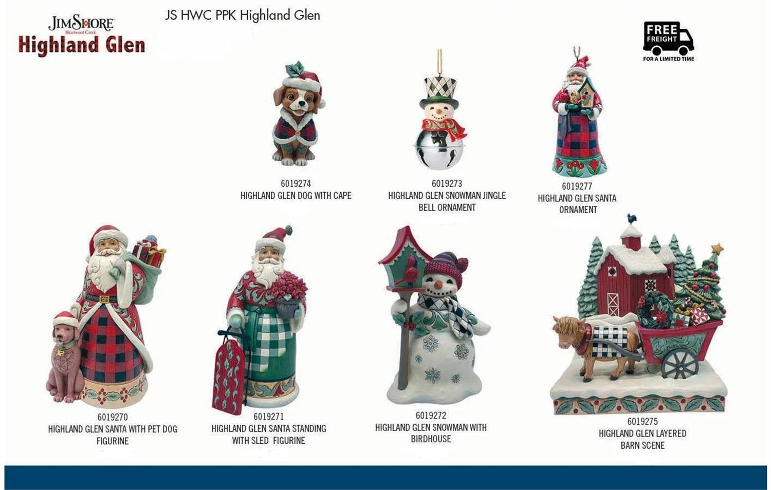 Jim Shore Highland Glen Bundle - 2026 - Country N More Gifts