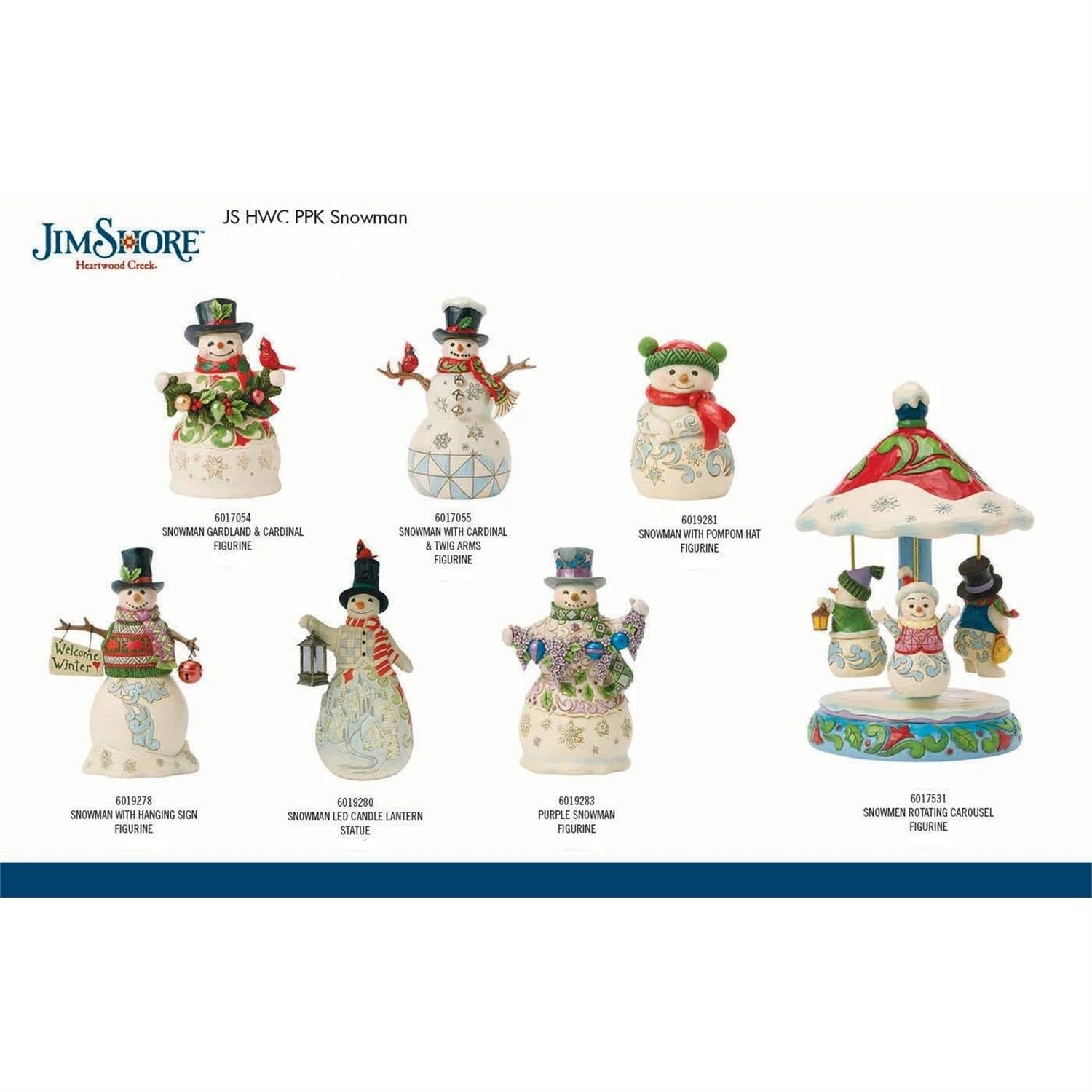 Jim Shore Snowman Bundle - 2026 - Country N More Gifts