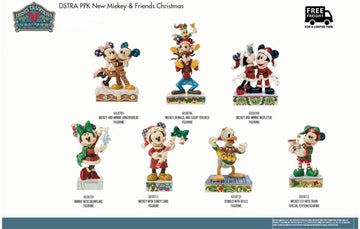 Jim Shore Mickey and Friends Christmas Bundle - 2026 - Country N More Gifts
