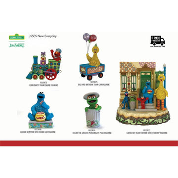 Jim Shore Sesame Street Bundle - Country N More Gifts