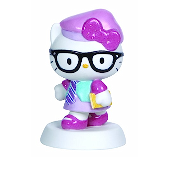 BOX DAMAGE - Hello Kitty School Figurine