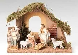 Italian Stable Roman Fontanini 6 Piece 3.5" Figure Set  - Country N More Gifts