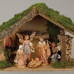 Fontanini 5 Piece Nativity Set - 5 inch Scale  - Country N More Gifts