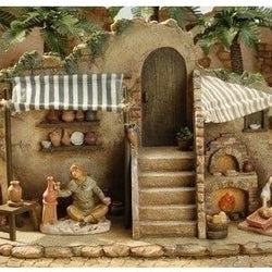 5" Scale Pottery and Bakery Shop Figure  - Country N More Gifts