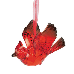 Acrylic Cardinal Ornament  - Country N More Gifts