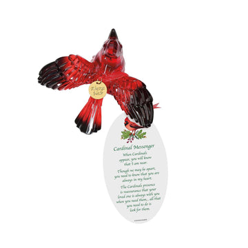 Acrylic Cardinal Ornament  - Country N More Gifts