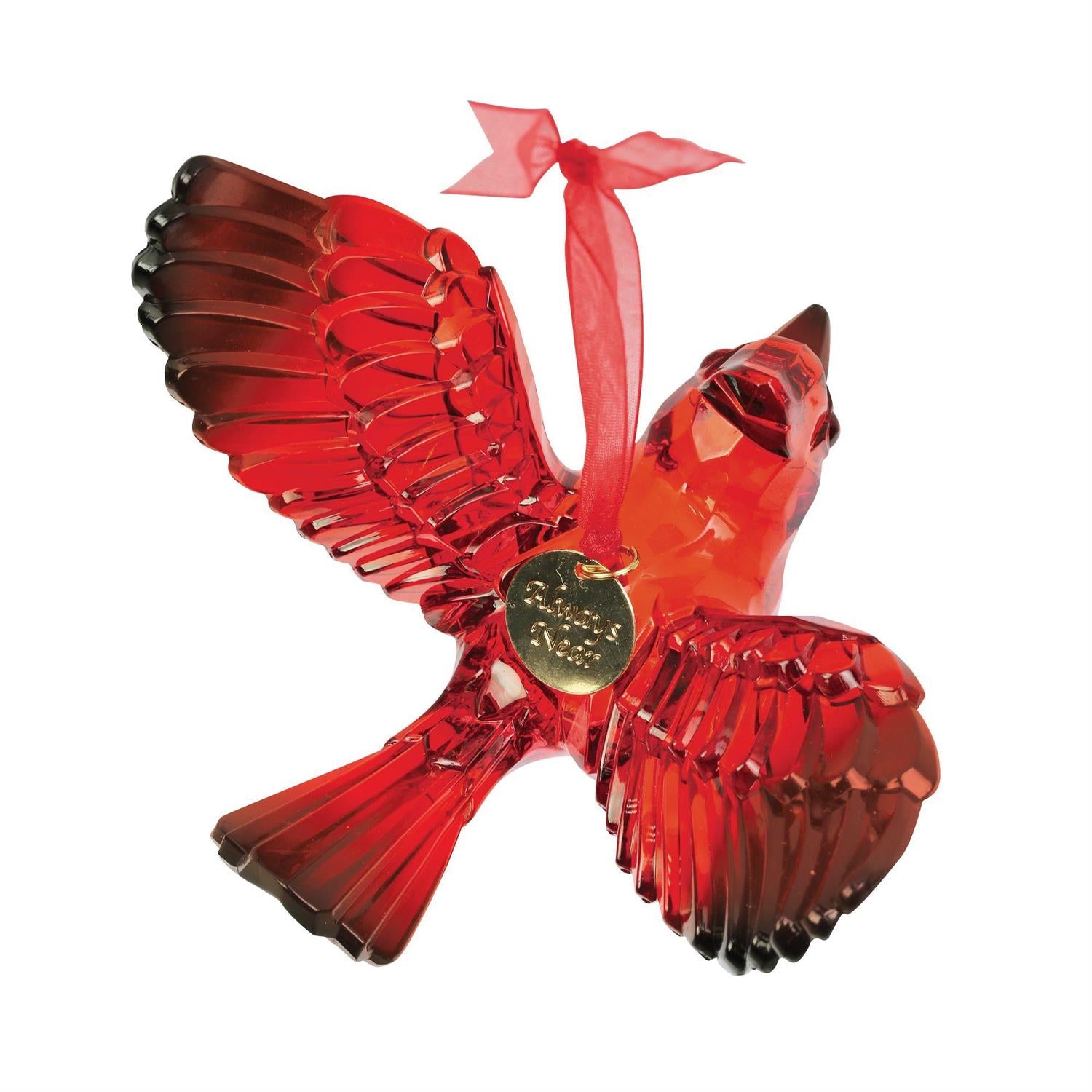 Acrylic Cardinal Ornament  - Country N More Gifts