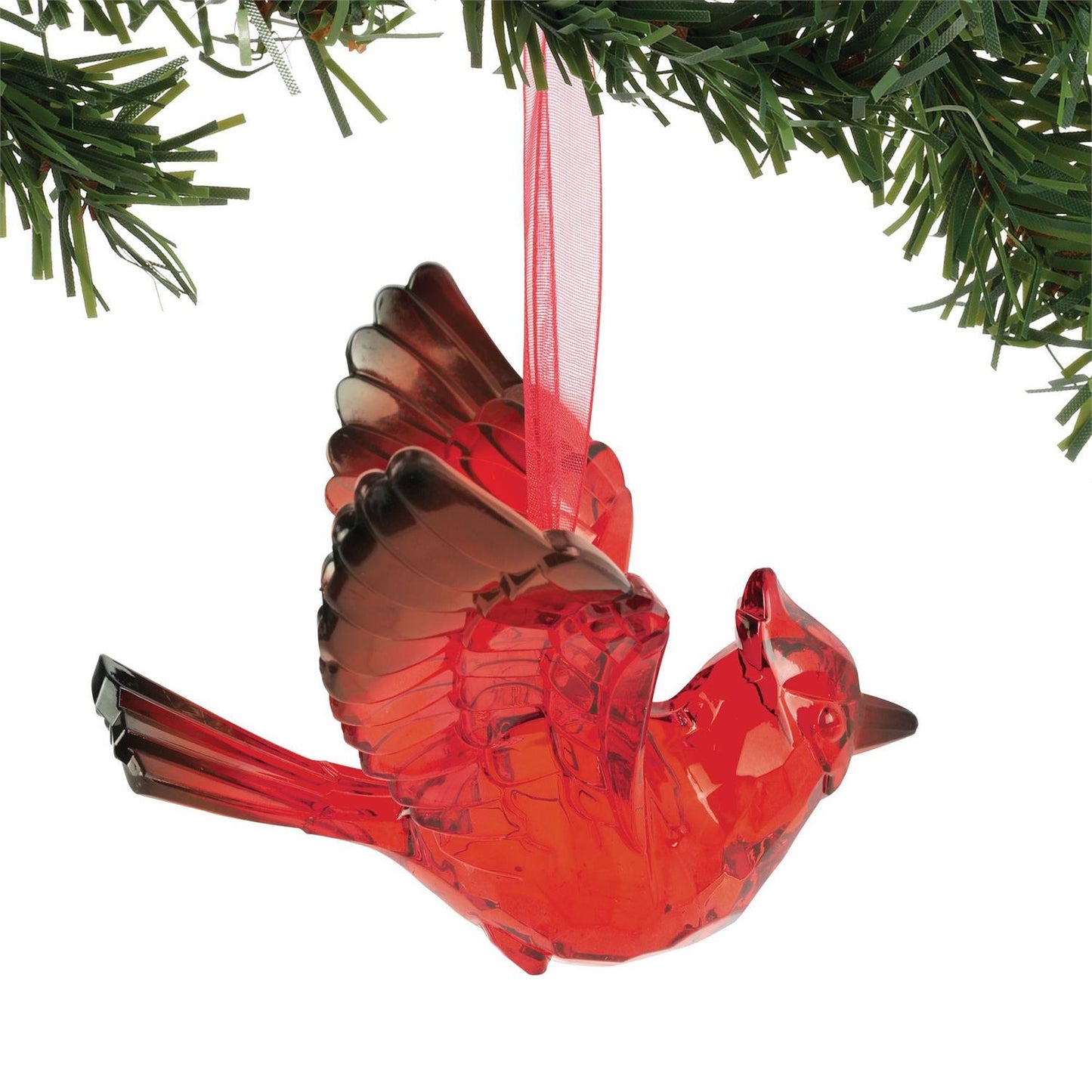 Acrylic Cardinal Ornament  - Country N More Gifts