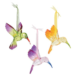 Hummingbird Ornament Set Of 3  - Country N More Gifts