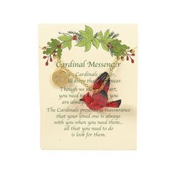 Always Cardinal Necklace Gold  - Country N More Gifts