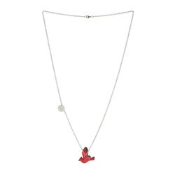 Always Cardinal Necklace Silver  - Country N More Gifts