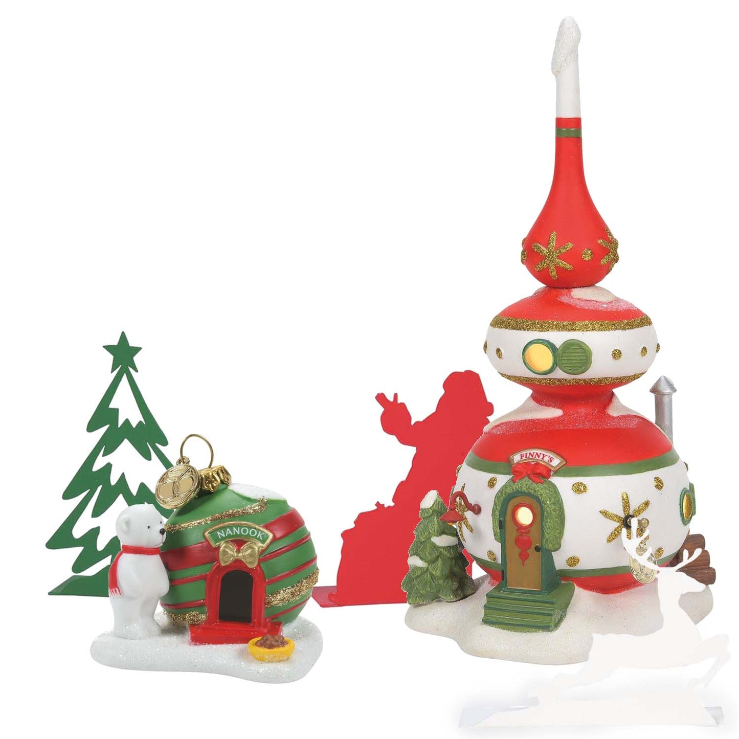 Finny's Ornament House Value SET  - Country N More Gifts