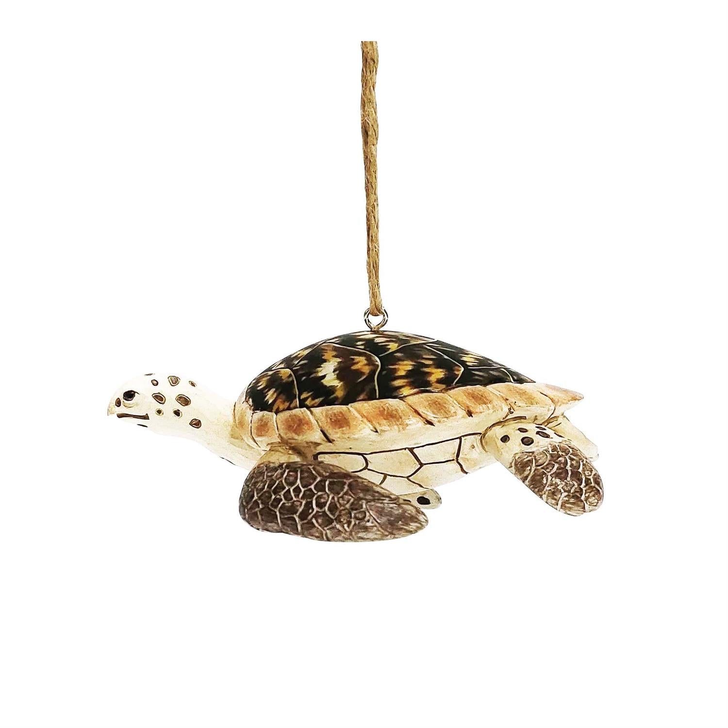 Hawksbill Sea Turtle Ornament  - Country N More Gifts