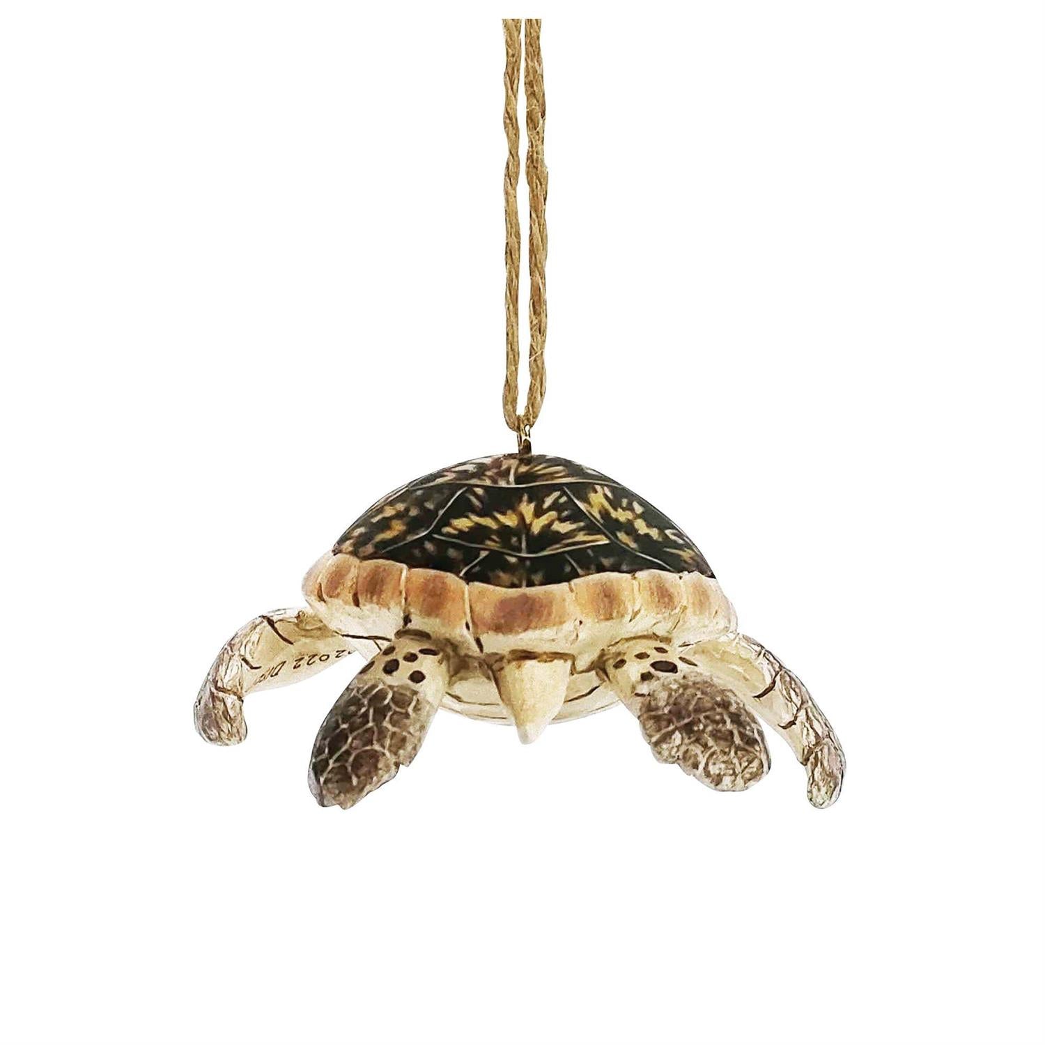 Hawksbill Sea Turtle Ornament  - Country N More Gifts