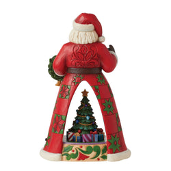 Santa with LED Scene - Country N More Gifts