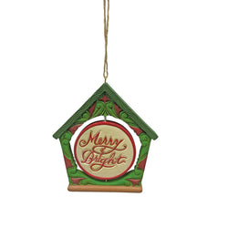 Cardinal Bird House Promo Ornament  - Country N More Gifts