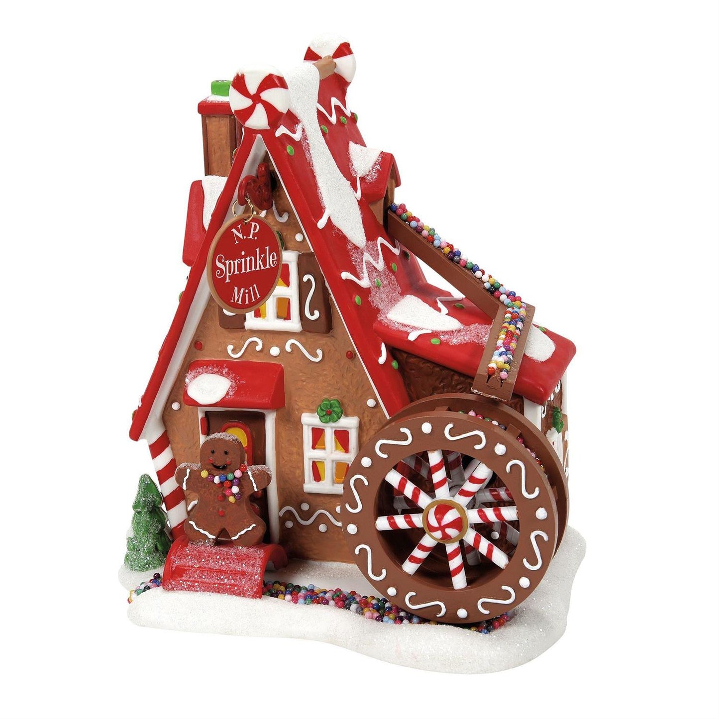 DAMAGED - North Pole Sprinkle Mill - Country N More Gifts