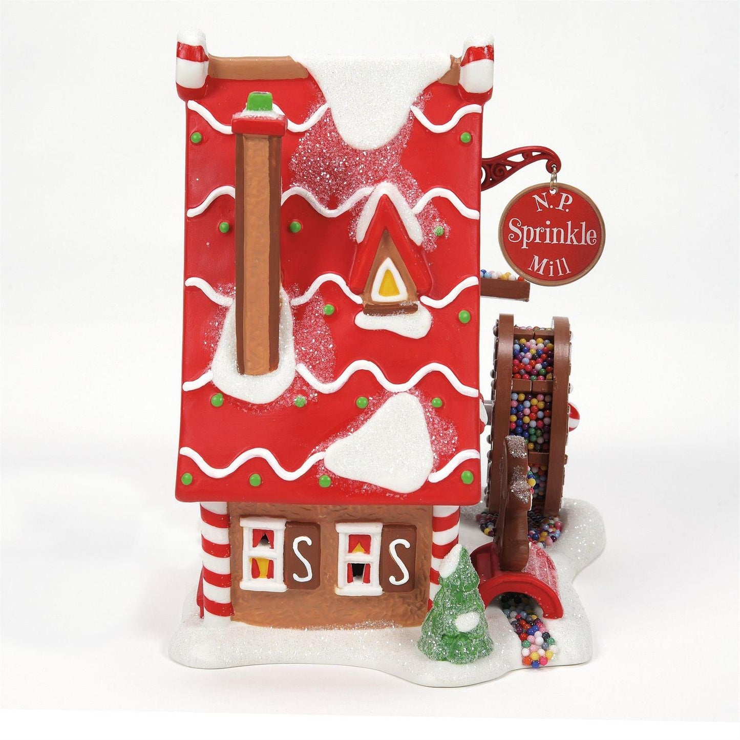 DAMAGED - North Pole Sprinkle Mill - Country N More Gifts