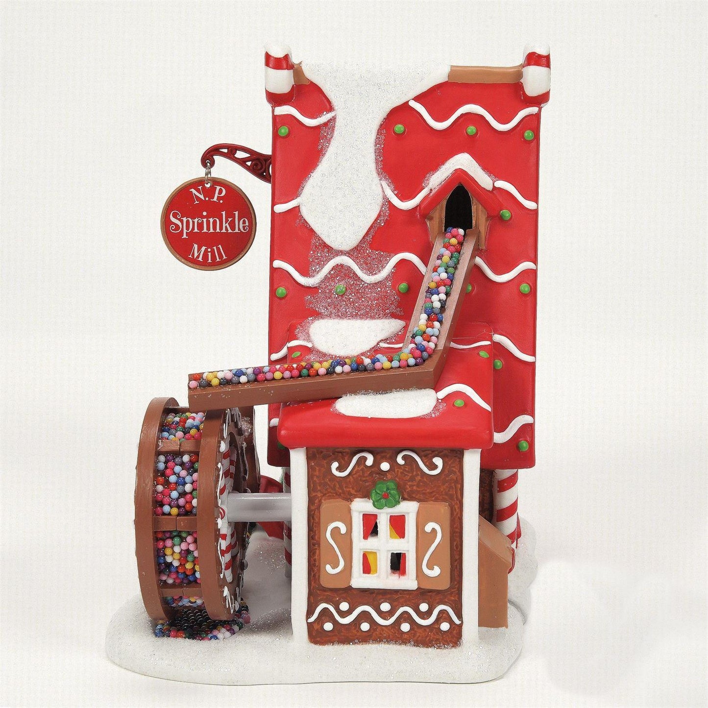 DAMAGED - North Pole Sprinkle Mill - Country N More Gifts