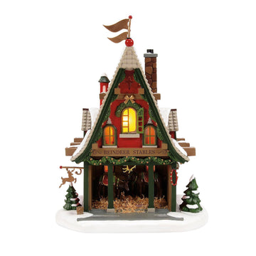 All New For 2026 North Pole Village Lit Buildings And Accessories Bundle - Country N More Gifts