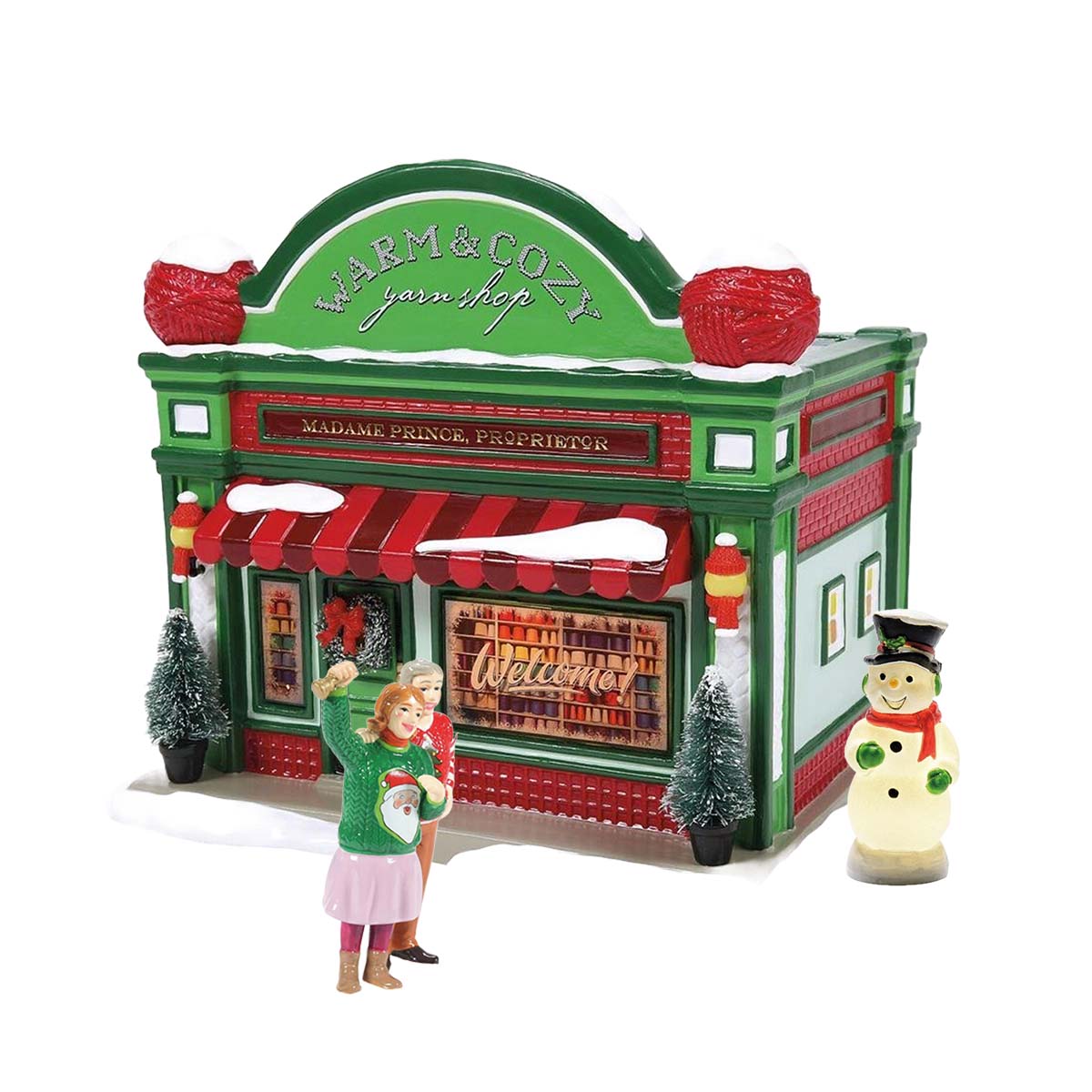 Warm and Cozy Yarn Shop Value SET  - Country N More Gifts