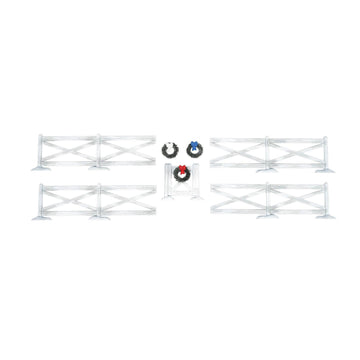 White Crossbuck Fence Set - Country N More Gifts