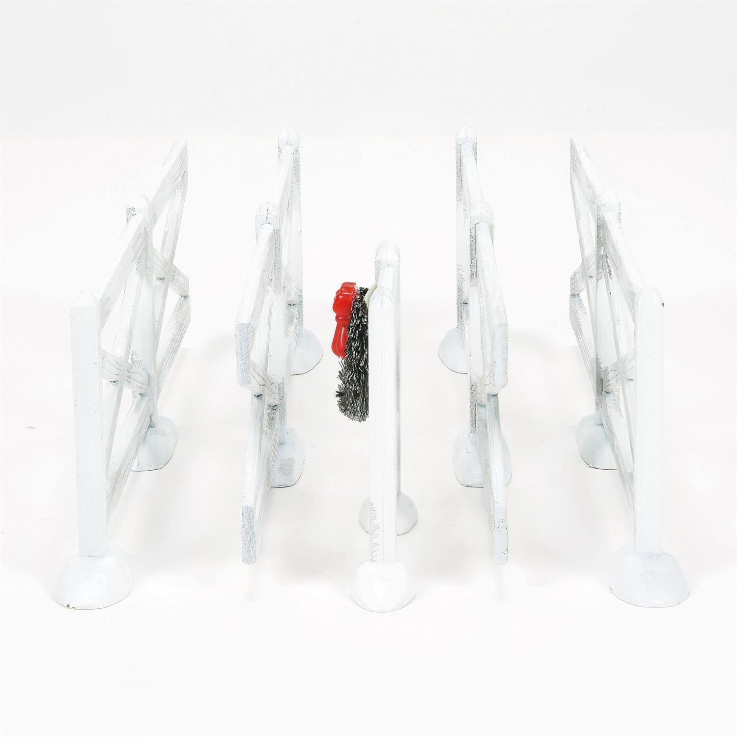 White Crossbuck Fence Set - Country N More Gifts