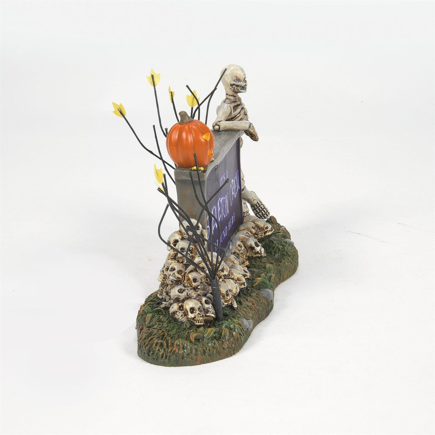 FBA - We're A Skeleton Crew Sign - Country N More Gifts