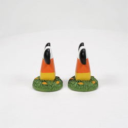Candy Corn Topiaries S/2  - Country N More Gifts