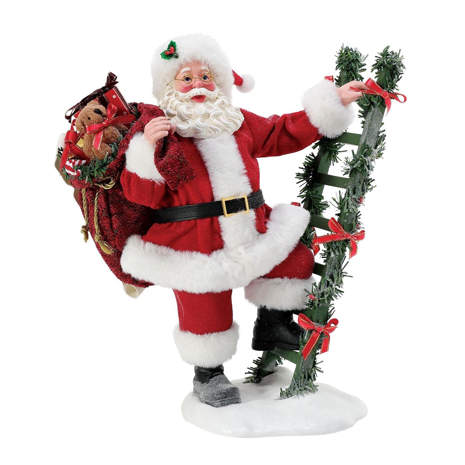 Santa Steps Up  - Country N More Gifts