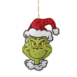 Grinch Naughty/Nice Felt Ornament - Country N More Gifts