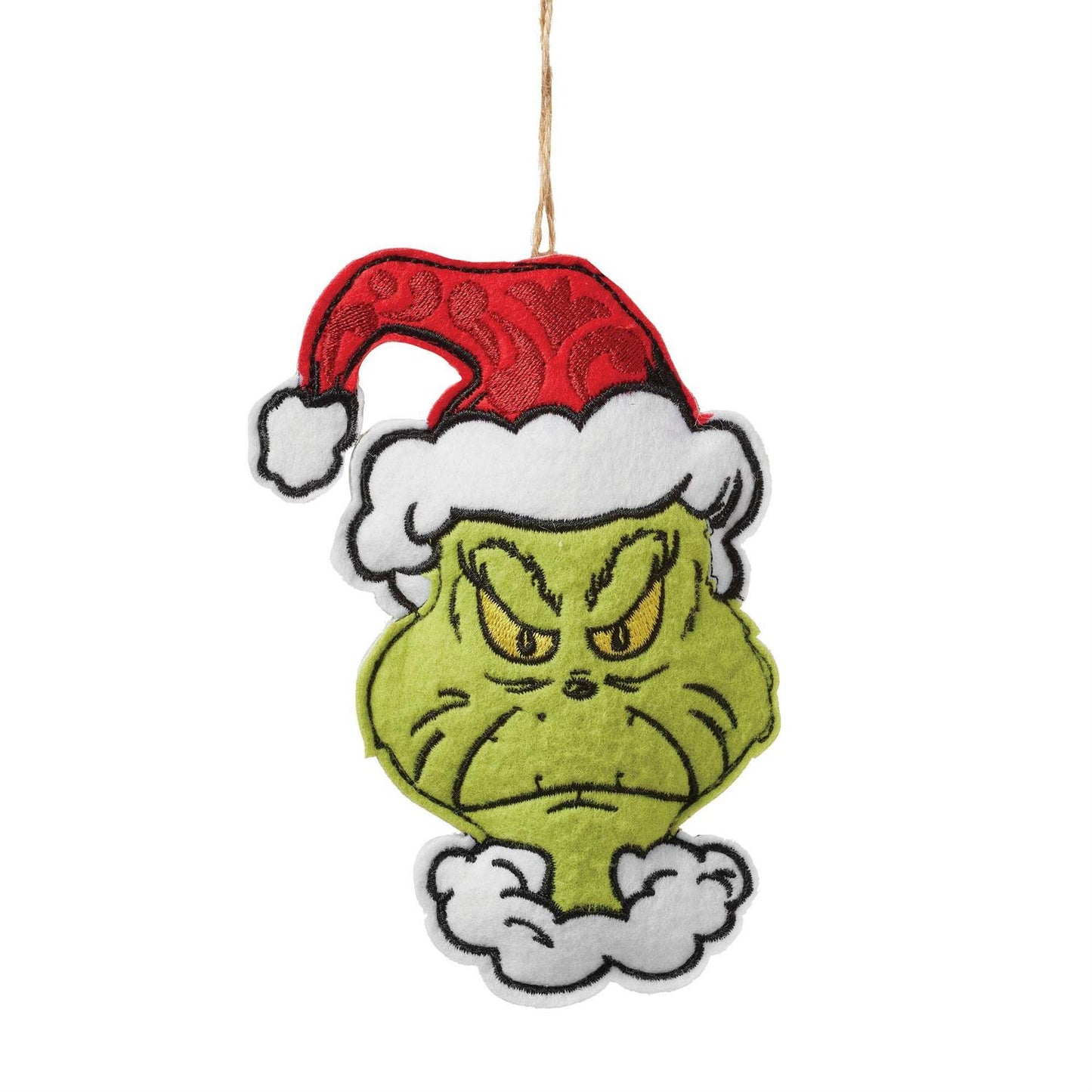 Grinch Naughty/Nice Felt Ornament - Country N More Gifts