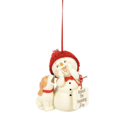 Repeat the Sounding Joy Ornament  - Country N More Gifts