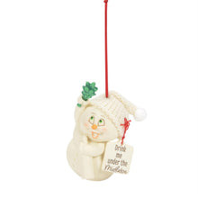 Drink Me Under Mistletoe Ornament