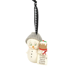 One Plum Pudding Short Ornament  - Country N More Gifts
