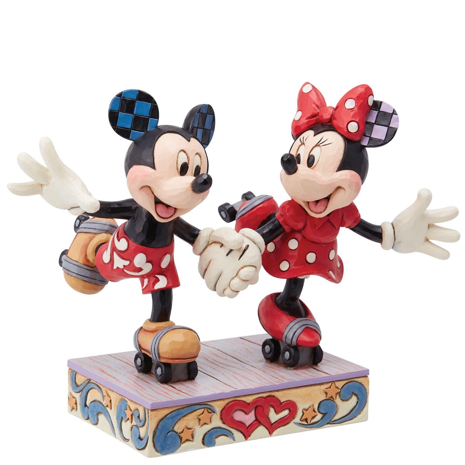 A Sweet Skate - Mickey & Minnie Roller Skating  - Country N More Gifts
