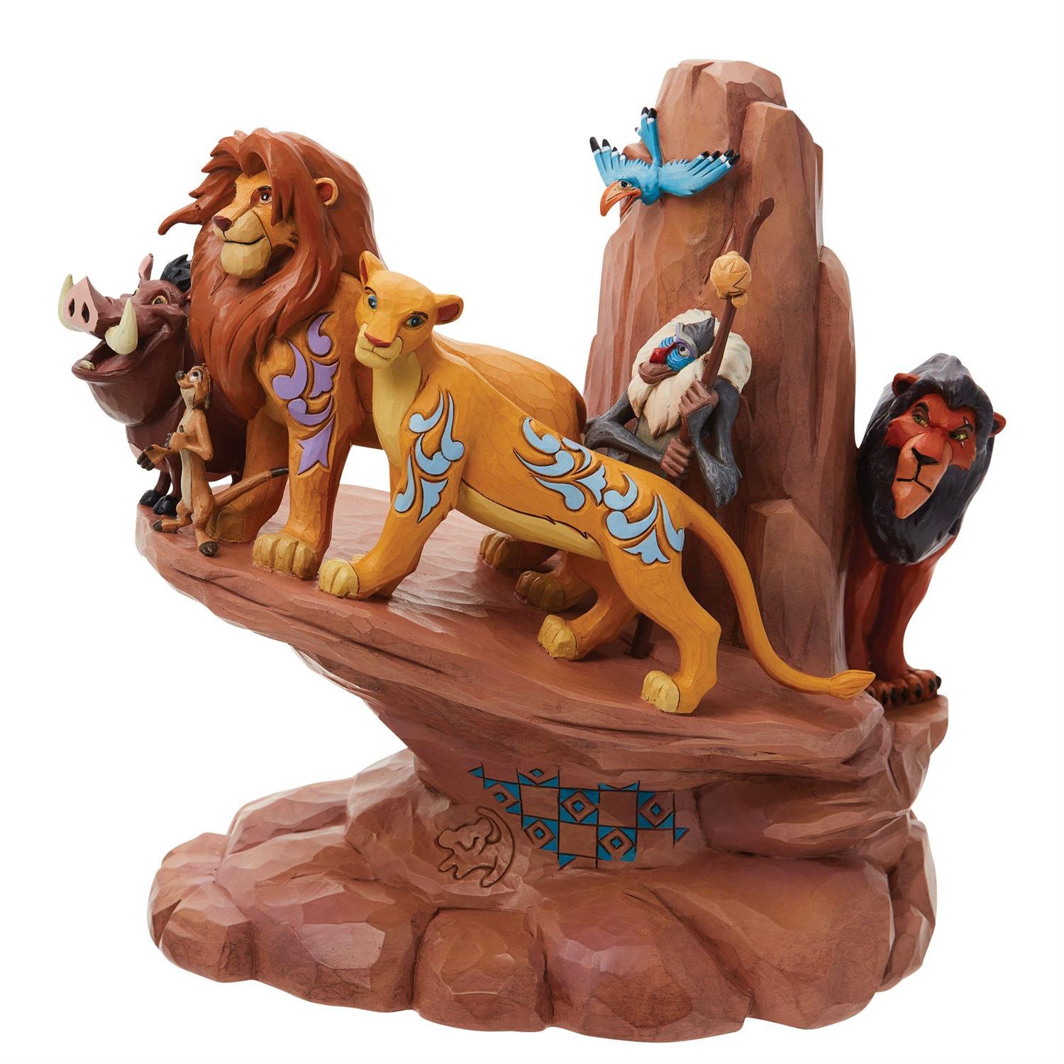 NO BOX - Pride Rock - Lion King Carved in Stone - Country N More Gifts