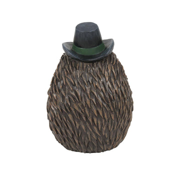 Hedgehog Green Hat and Clover  - Country N More Gifts
