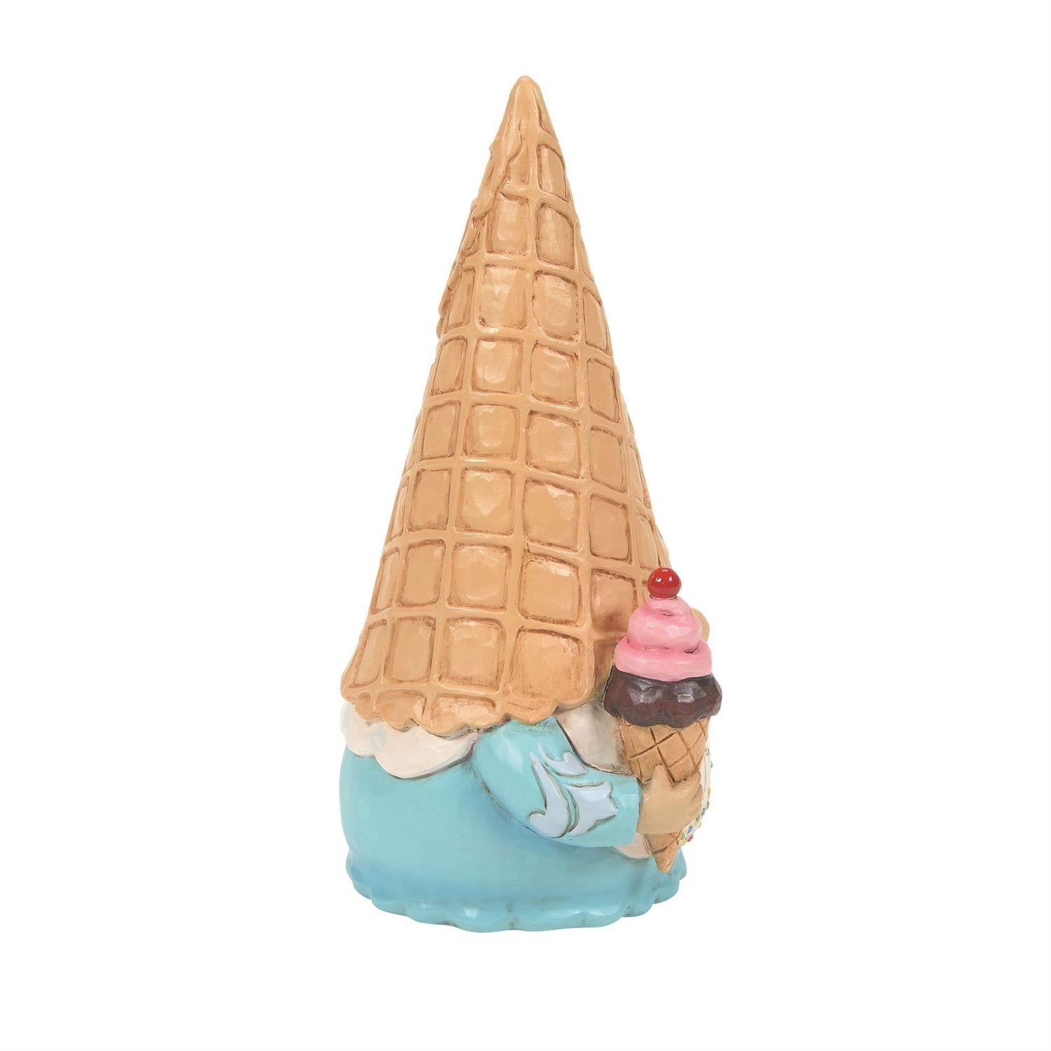 FBA - Soft Serve Gnome - Ice Cream Gnome Figurine - Country N More Gifts