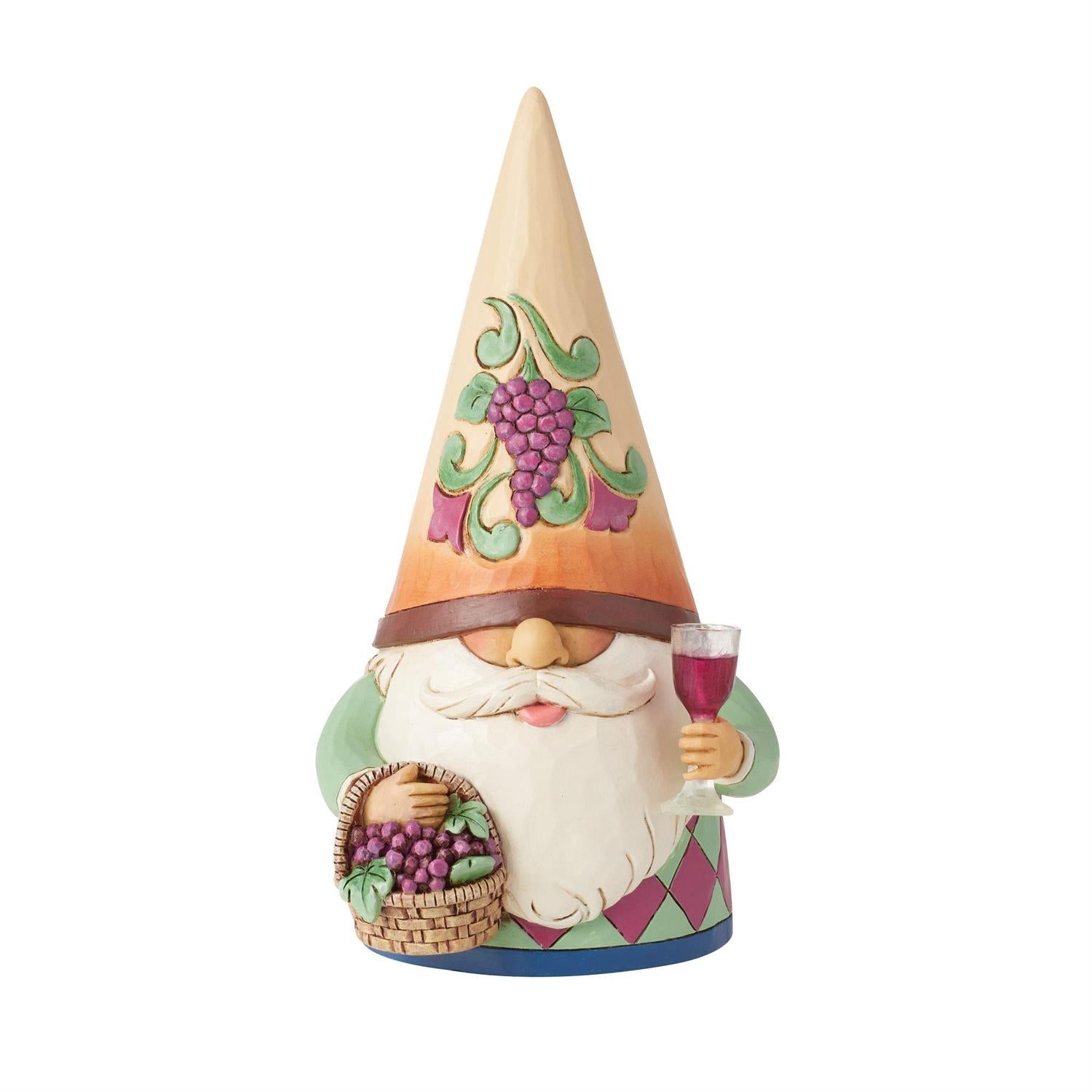 Wine Time - Wine Gnome Figurine  - Country N More Gifts