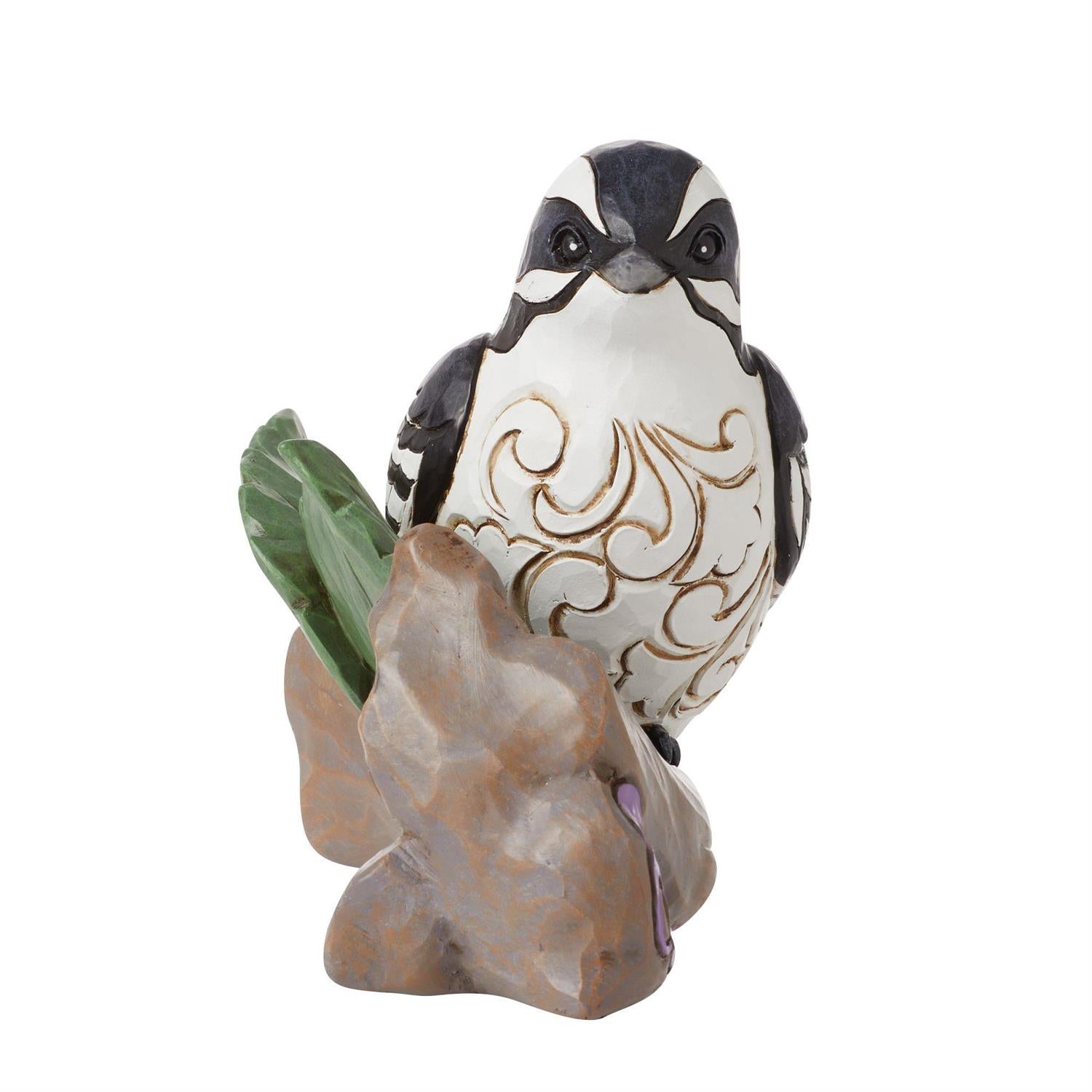 Nature's Drummer - Downy Woodpecker Figurine  - Country N More Gifts
