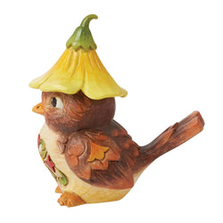 Little Petunia - Bird with Flower Hat Figurine  - Country N More Gifts