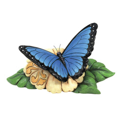 Mini Blue Morpho Butterfly Fig  - Country N More Gifts