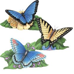 Butterfly Trio Set of 3  - Country N More Gifts