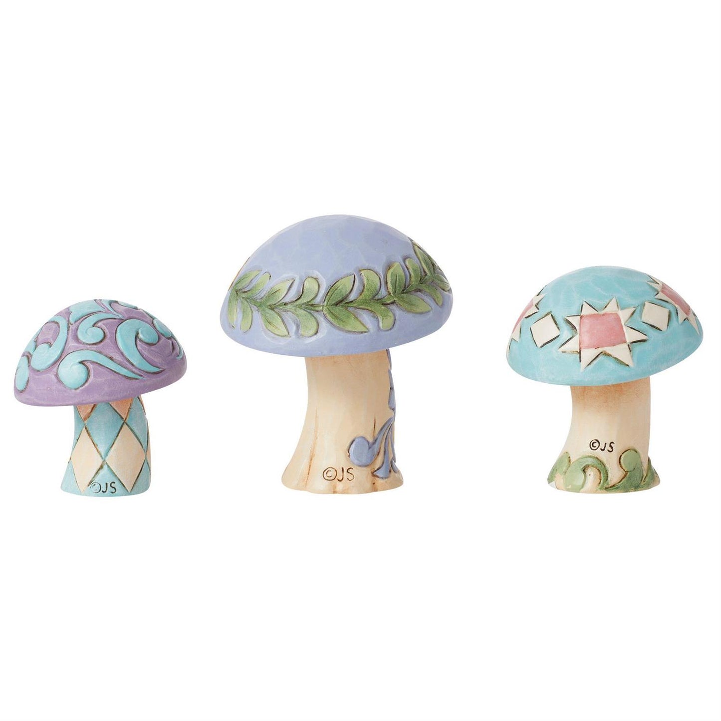 Mushrooms Set of 3 Figurines  - Country N More Gifts